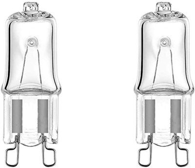 Improvhome 40 W Standard G08 Halogen Bulb(White, Pack of 2)