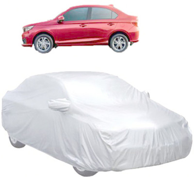 Gali Bazar Car Cover For Fiat Punto Pure 1.3L Advanced Multi-Jet (With Mirror Pockets)(Silver, For 2017 Models)