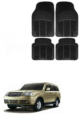 JVG Rubber Standard Mat For  Tata Sumo Grande MK II(Black)