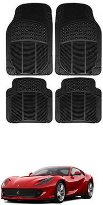 JVG Rubber Standard Mat For  Universal For Car(Black)