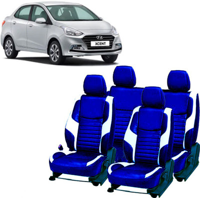 AutoSafe PU Leather Car Seat Cover For Hyundai Xcent(Detachable Head Rest, 5 Seater, 2 Back Seat Head Rests)