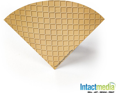 Intact Media Paper Canister Paper Packaging Box(Pack of 5 Gold)