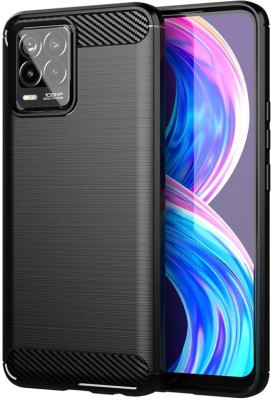 Casehub Front & Back Case for Realme 8i(Black, Camera Bump Protector)