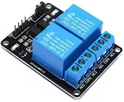 gobagee 5V 2 Channel Relay Module With Optocoupler Micro Controller Board Power Supply Electronic Hobby Kit