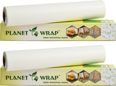 Planet Wrap Premium Quality Food Wrapping Paper Parchment Paper(Pack of 2, 20 m)