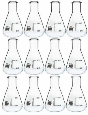 Z GLASS 50 ml Measuring Beaker(Pack of 12)