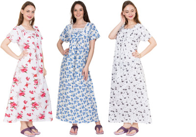 SDGP Women Nighty(Multicolor)