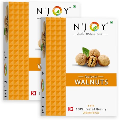 N'Joy Natural Broken Walnuts (Without Shell) Walnuts(500 g)