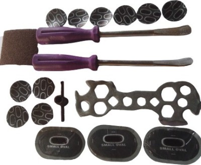 Dhara Cycle puncher full kit 12 Tubed Tyre Puncture Repair Kit