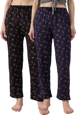 Trendy World Printed Women Multicolor Track Pants