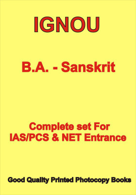 Sanskrit Literature Complete Study Notes By BA IGNOU For UGC NET IAS PCS Mains Entrance(Paperback, Hindi, Faculty of IGNOU)