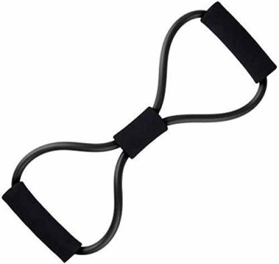 RENUCONIC Resistance Band Figure 8 Heavy Duty Workout Tube Resistance Tube(Black)