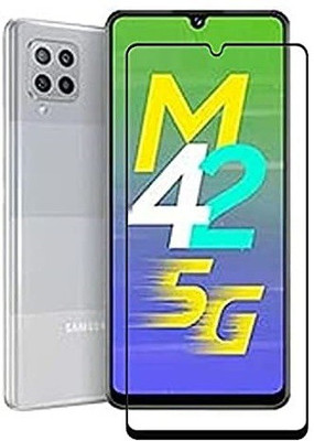 LIKEDESIGN Edge To Edge Tempered Glass for Samsung Galaxy M42 5G(Pack of 1)