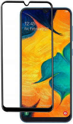 Resolute Edge To Edge Tempered Glass for Samsung Galaxy A70s, FULL GLUE, FULL COVERAGE(Pack of 1)