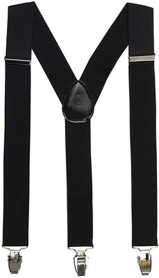 BlacKing Y- Back Suspenders for Men(Black)