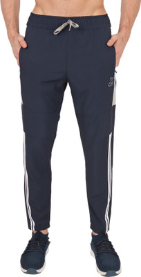 Xohy Solid Men Dark Blue Track Pants