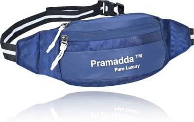 Pramadda Pure Luxury SWAGSTER Tourister Waist Bag for Men Women Fanny packs For boys girls Bum Bags for Ladies Small Travel Pouch Bags Sports Running Walking hiking Bags | Chest crossbody Bags Stylish. Waist Bag(Blue)