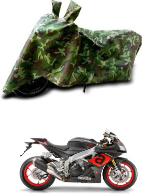 RONISH Waterproof Two Wheeler Cover for Aprilia(RSV4, Green)