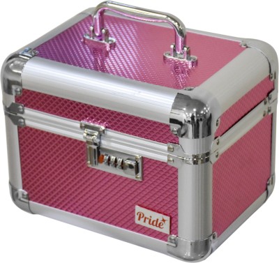 Pride STAR Bridal makeup Vanity Box(Pink)