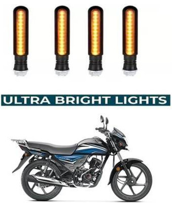 QUIRKY ZONE Front, Rear LED Indicator Light for Honda Dream Neo(Yellow)