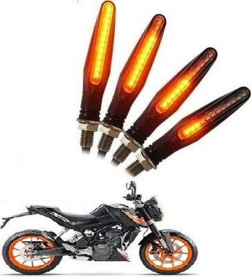 QUIRKY ZONE Front, Rear LED Indicator Light for KTM Duke 180(Yellow)