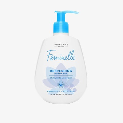 Oriflame Feminelle Refreshing Intimate Wash Blackcurrant & Lotus Flower Intimate Gel(300 ml, Pack of 1)