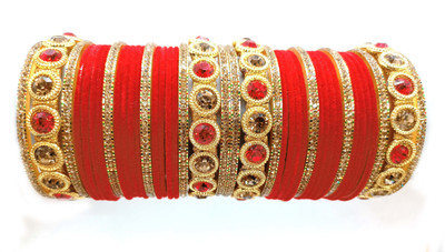 SHYCHOO BLASTS Alloy Gold-plated Chudas(Pack of 2)