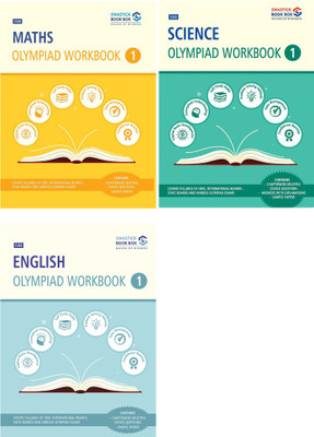 SBB Maths, Science and English Olympiad Workbook Combo - Class 1(Paperback, Preeti Goel)