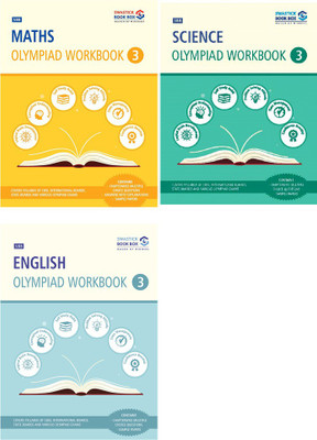 SBB Maths, Science and English Olympiad Workbook Combo - Class 3(Paperback, Preeti Goel)
