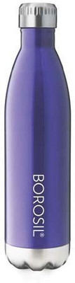 BOROSIL 750 ml Steel Bottle(Pack of 1, Blue)