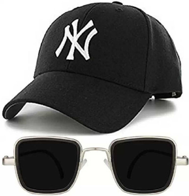 RBSFLOZIO Solid Sports/Regular Cap Cap(Pack of 2)