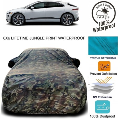 ProRox Car Cover For Jaguar I-Pace (With Mirror Pockets)(Green)