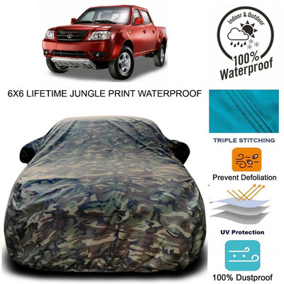 Gavya Car Cover For Tata Xenon XT (With Mirror Pockets)(Multicolor)