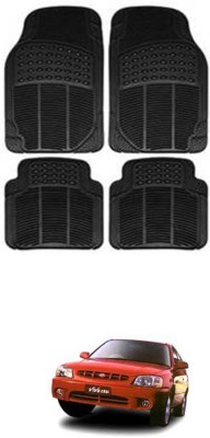 JVG Rubber Standard Mat For  Hyundai Accent Viva(Black)