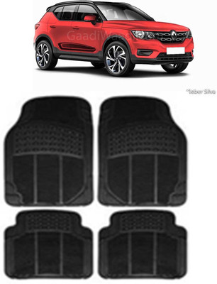 JVG Rubber Standard Mat For  Renault Universal For Car(Black)