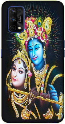 iprinto Back Cover for Realme 7 Pro Krishna Lord Krishna Kanha Back Cover(Black, Dual Protection, Silicon, Pack of: 1)
