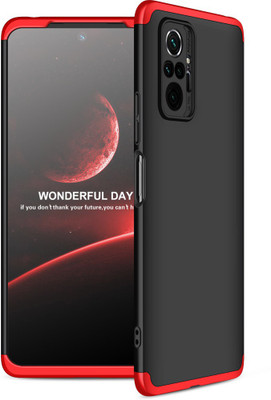 LILLIPUT Back Cover for Mi Redmi Note 10 PRO MAX, Mi Redmi Note 10 PRO, Note 10 PRO MAX(Red, Grip Case, Pack of: 1)