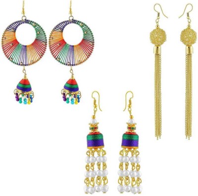 SUPINK Fancy Designer stylish earrings Alloy Jhumki Earring, Drops & Danglers