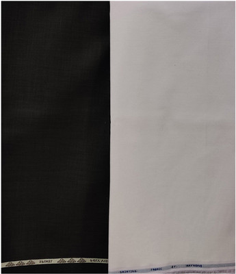 Raymond Cotton Blend Solid Shirt & Trouser Fabric