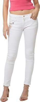 Spykar Skinny Women White Jeans