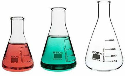 Spylx Erlenmeyer Flask(850 ml, Pack of 3)