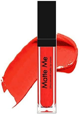 New.You Matte Me ultra Smooth Matte Lip Cream(6 ml, Orange)