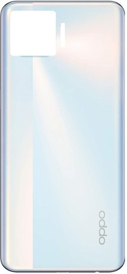Sandreezz OPPO F17 Pro(with Proper Logo) Back Panel(Metallic White)