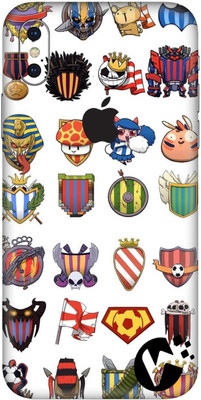 wrap craft Apple iPhone XS Max Mobile Skin(Multicolor)