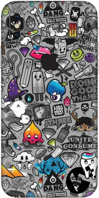 wrap craft Apple iPhone XS Max Mobile Skin(Multicolor)