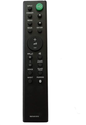 BhalTech RMT-AH101U AV System Sound Bar Compatible for HT-CT380 HT-CT780 HT-CT381 HTCT380 HTCT780 HTCT381 SA-CT380 SA-CT780 RM-ANP085  System Sony Remote Controller(Black)