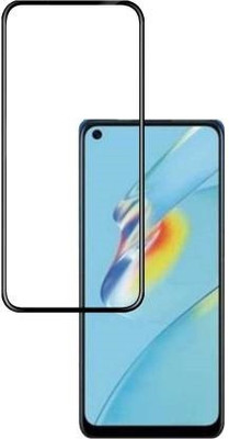 AKSHUD Edge To Edge Tempered Glass for Oppo A54, OPPO A54(Pack of 1)