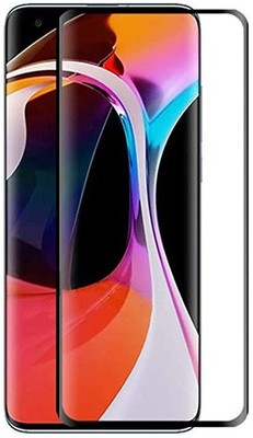 BRENZZ Edge To Edge Tempered Glass for Vivo X60, Vivo X60 5G(Pack of 1)