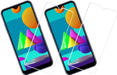SPRITZEN Tempered Glass Guard for Samsung Galaxy M01, Nokia 4.2(Pack of 2)