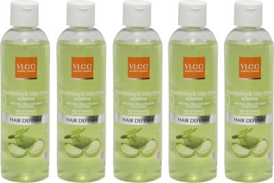 VLCC Nourishing & Silky Shine Shampoo 5 Combo(1750 ml)